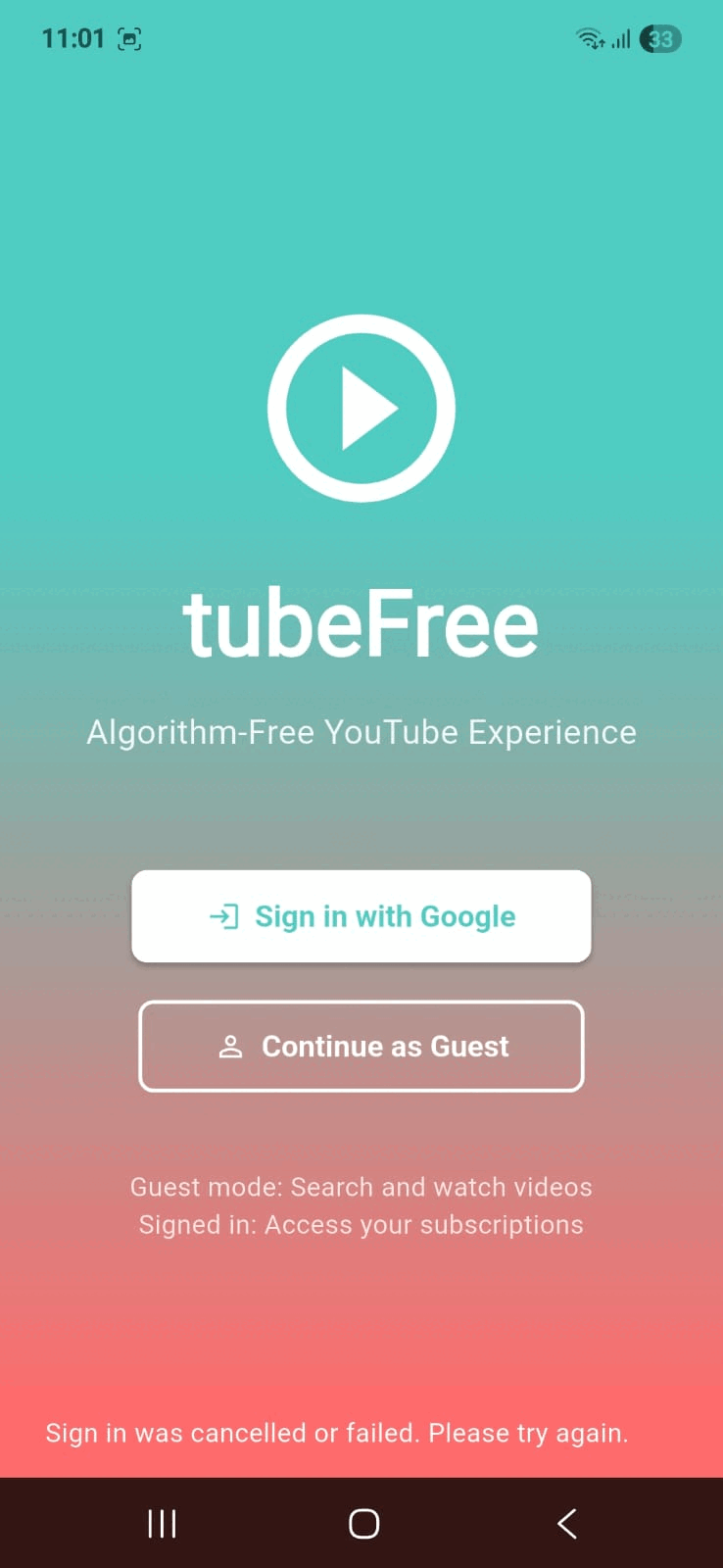 NoDoomScroll App Screenshot
